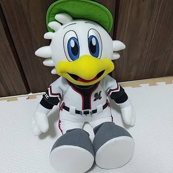 Amazon.co.jp: 千葉マリーンズ マスコット マーくん ぬいぐるみ